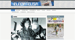 Desktop Screenshot of elnorteusa.com
